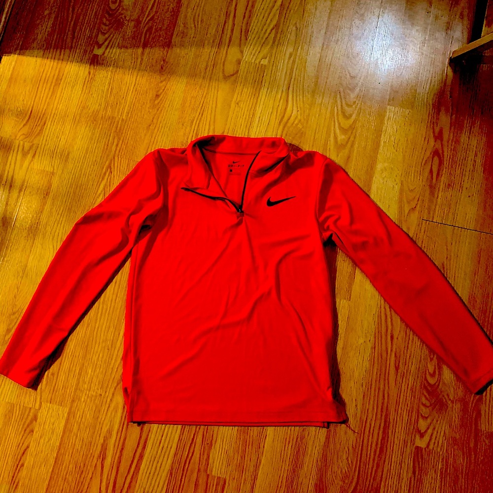 Nike ,Dry fit , half zip, Pullover: Size Small